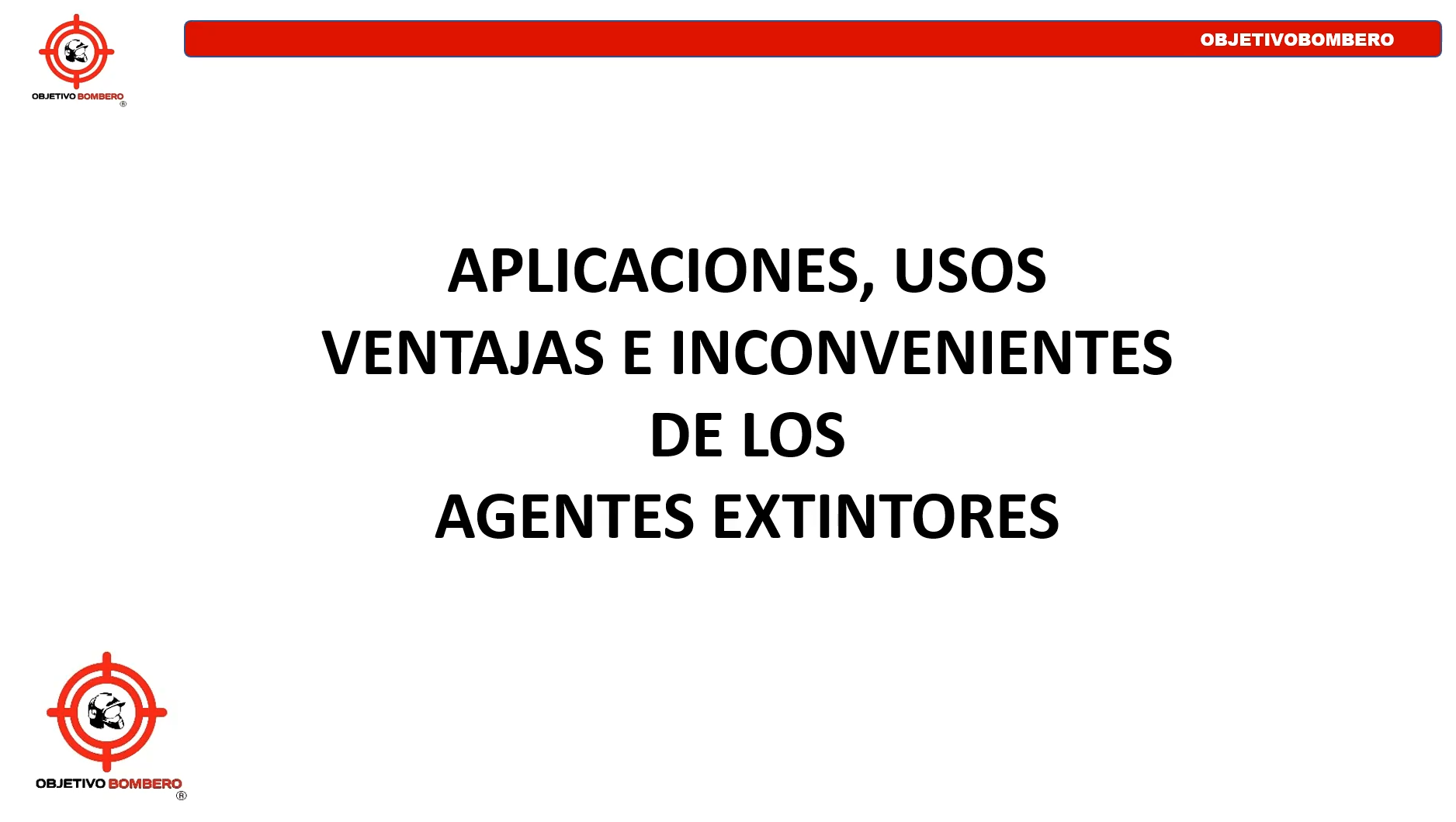 Clase Aplicaciones, usos, ventajas e incovenientes Agentes Extintores